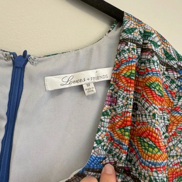 Lovers and Friends Revolve Cassidy Mosaic Dress - Picture 4 of 7